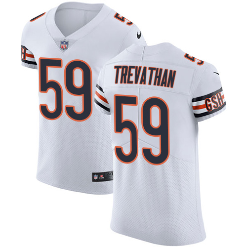 Nike Bears #59 Danny Trevathan White Men's Stitched NFL Vapor Untouchable Elite Jersey Nike Bears #59 Danny Trevathan White Men's Stitched NFL Vapor Untouchable Elite Jersey
