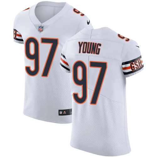 Nike Bears #97 Willie Young White Men's Stitched NFL Vapor Untouchable Elite Jersey Nike Bears #97 Willie Young White Men's Stitched NFL Vapor Untouchable Elite Jersey