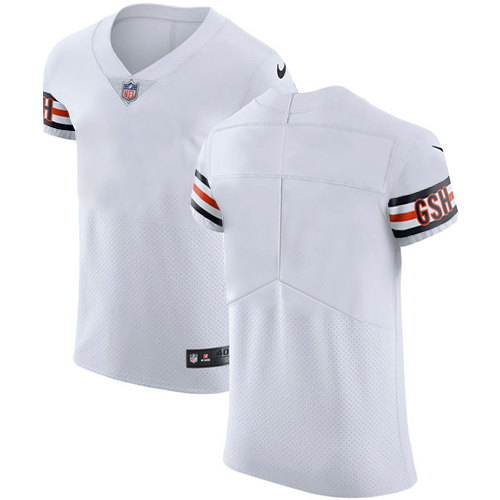 Nike Bears Blank White Men's Stitched NFL Vapor Untouchable Elite Jersey Nike Bears Blank White Men's Stitched NFL Vapor Untouchable Elite Jersey