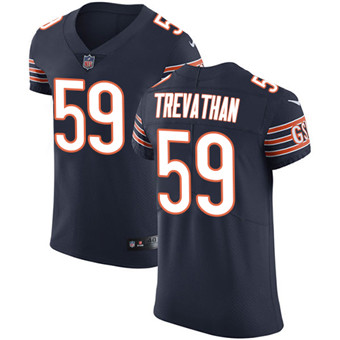 Nike Bears #59 Danny Trevathan Navy Blue Team Color Men's Stitched NFL Vapor Untouchable Elite Jersey Nike Bears #59 Danny Trevathan Navy Blue Team Color Men's Stitched NFL Vapor Untouchable Elite Jersey