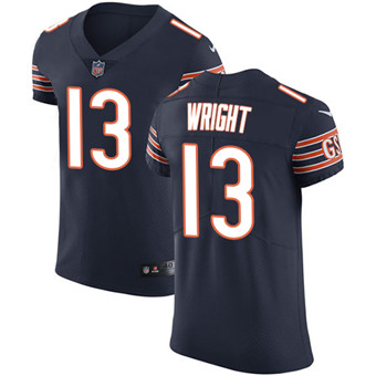 Nike Bears #13 Kendall Wright Navy Blue Team Color Men's Stitched NFL Vapor Untouchable Elite Jersey Nike Bears #13 Kendall Wright Navy Blue Team Color Men's Stitched NFL Vapor Untouchable Elite Jersey