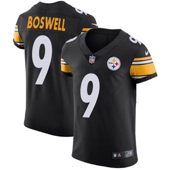 Nike Steelers #9 Chris Boswell Black Team Color Men's Stitched NFL Vapor Untouchable Elite Jersey Nike Steelers #9 Chris Boswell Black Team Color Men's Stitched NFL Vapor Untouchable Elite Jersey