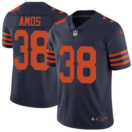 Nike Bears #38 Adrian Amos Navy Blue Alternate Men's Stitched NFL Vapor Untouchable Limited Jersey Nike Bears #38 Adrian Amos Navy Blue Alternate Men's Stitched NFL Vapor Untouchable Limited Jersey