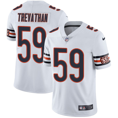 Nike Bears #59 Danny Trevathan White Men's Stitched NFL Vapor Untouchable Limited Jersey Nike Bears #59 Danny Trevathan White Men's Stitched NFL Vapor Untouchable Limited Jersey