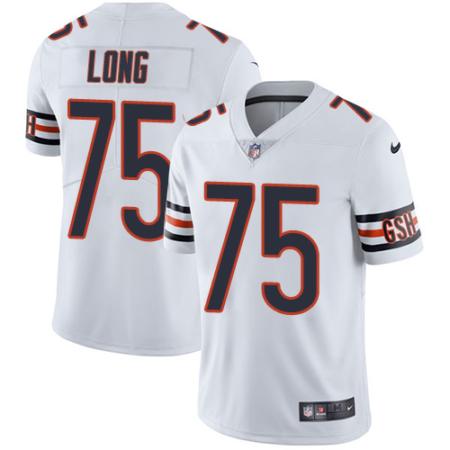 Nike Bears #75 Kyle Long White Men's Stitched NFL Vapor Untouchable Limited Jersey Nike Bears #75 Kyle Long White Men's Stitched NFL Vapor Untouchable Limited Jersey