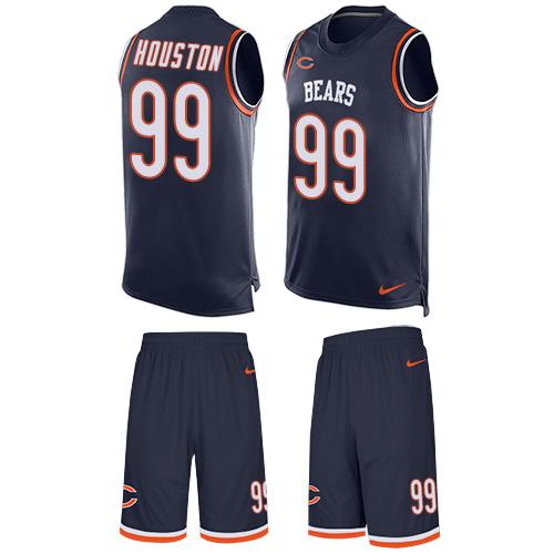 Nike Bears #99 Lamarr Houston Navy Blue Team Color Men's Stitched NFL Limited Tank Top Suit Jersey Nike Bears #99 Lamarr Houston Navy Blue Team Color Men's Stitched NFL Limited Tank Top Suit Jersey