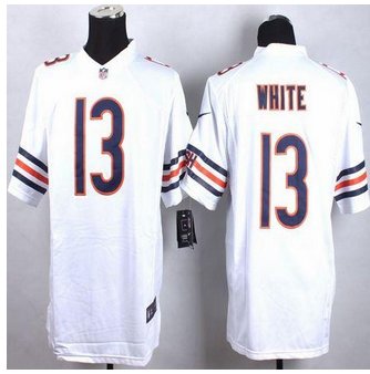New Chicago Bears #13 Kevin White White Men's Stitched NFL Limited Jersey New Chicago Bears #13 Kevin White White Men's Stitched NFL Limited Jersey