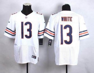 Nike Chicago Bears #13 Kevin White White Men's Stitched NFL Elite Jersey Nike Chicago Bears #13 Kevin White White Men's Stitched NFL Elite Jersey