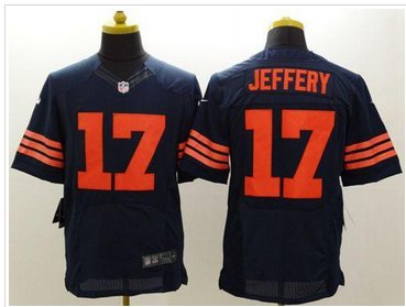 NEW Chicago Bears #17 Alshon Jeffery Navy Blue 1940s Throwback NFL Elite Jersey NEW Chicago Bears #17 Alshon Jeffery Navy Blue 1940s Throwback NFL Elite Jersey