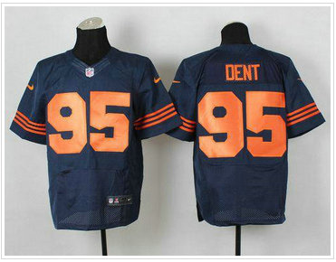 Chicago Bears #95 Richard Dent Navy Blue 1940s Throwback NFL Elite Jersey Chicago Bears #95 Richard Dent Navy Blue 1940s Throwback NFL Elite Jersey