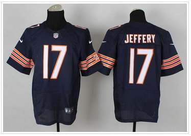 New Chicago Bears #17 Alshon Jeffery Navy Blue Team Color NFL Elite Jersey New Chicago Bears #17 Alshon Jeffery Navy Blue Team Color NFL Elite Jersey