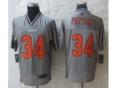 NEW Chicago Bears #34 Payton Grey Jerseys(Vapor Elite) NEW Chicago Bears #34 Payton Grey Jerseys(Vapor Elite)