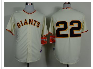 San Francisco Giants #22 Will Clark Cream Home Cool Base Baseball Jersey