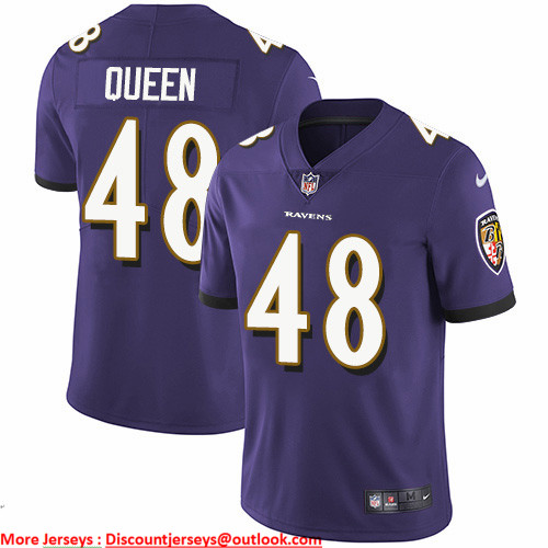 Nike Ravens #48 Patrick Queen Purple Team Color Men's Stitched NFL Vapor Untouchable Limited Jersey Nike Ravens #48 Patrick Queen Purple Team Color Men's Stitched NFL Vapor Untouchable Limited Jersey