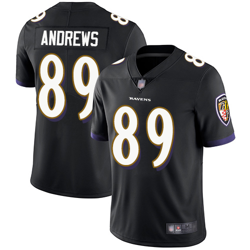 Baltimore Ravens #89 Mark Andrews Limited Men's Black Football Vapor Untouchable Jersey
