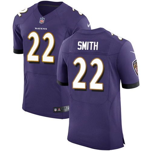 Nike Ravens #22 Jimmy Smith Purple Team Color Men's Stitched NFL Vapor Untouchable Elite Jersey Nike Ravens #22 Jimmy Smith Purple Team Color Men's Stitched NFL Vapor Untouchable Elite Jersey