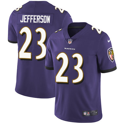 Nike Ravens #23 Tony Jefferson Purple Team Color Men's Stitched NFL Vapor Untouchable Limited Jersey Nike Ravens #23 Tony Jefferson Purple Team Color Men's Stitched NFL Vapor Untouchable Limited Jersey