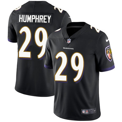 Nike Ravens #29 Marlon Humphrey Black Alternate Men's Stitched NFL Vapor Untouchable Limited Jersey Nike Ravens #29 Marlon Humphrey Black Alternate Men's Stitched NFL Vapor Untouchable Limited Jersey