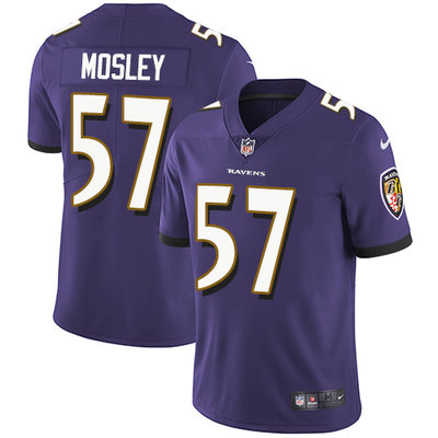 Nike Ravens #57 C.J. Mosley Purple Team Color Men's Stitched NFL Vapor Untouchable Limited Jersey Nike Ravens #57 C.J. Mosley Purple Team Color Men's Stitched NFL Vapor Untouchable Limited Jersey