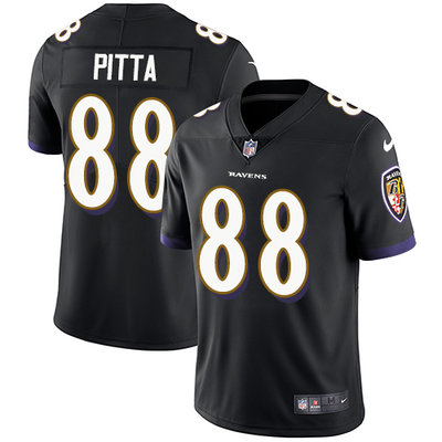 Nike Ravens #88 Dennis Pitta Black Alternate Men's Stitched NFL Vapor Untouchable Limited Jersey Nike Ravens #88 Dennis Pitta Black Alternate Men's Stitched NFL Vapor Untouchable Limited Jersey