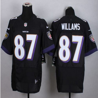 New Baltimore ravens #87 Maxx Williams Black Alternate Men's Stitched NFL New Elite jersey