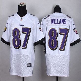 New Baltimore ravens #87 Maxx Williams White Men's Stitched NFL New Elite Jersey New Baltimore ravens #87 Maxx Williams White Men's Stitched NFL New Elite Jersey