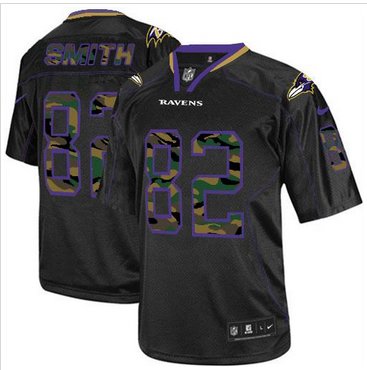 NEW Baltimore Ravens #82 Torrey Smith Black NFL Elite Camo Fashion Jersey NEW Baltimore Ravens #82 Torrey Smith Black NFL Elite Camo Fashion Jersey