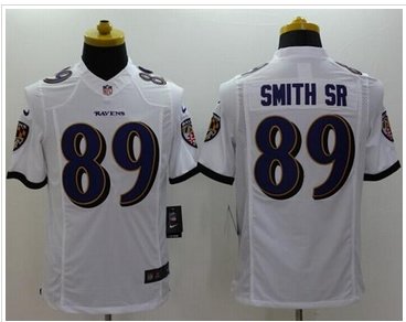 NEW Baltimore Ravens #89 Steve Smith White NFL New Limited Jersey NEW Baltimore Ravens #89 Steve Smith White NFL New Limited Jersey
