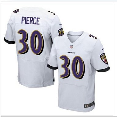 NEW Baltimore Ravens #30 Bernard Pierce White NFL New Elite Jersey NEW Baltimore Ravens #30 Bernard Pierce White NFL New Elite Jersey
