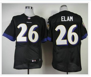 NEW Baltimore Ravens #26 Matt Elam Black Alternate NFL New Elite Jersey NEW Baltimore Ravens #26 Matt Elam Black Alternate NFL New Elite Jersey