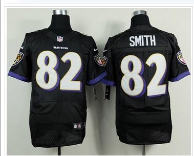 NEW Baltimore Ravens #82 Torrey Smith Black Alternate NFL Elite Jersey NEW Baltimore Ravens #82 Torrey Smith Black Alternate NFL Elite Jersey