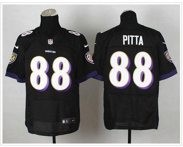 New Baltimore Ravens #88 Dennis Pitta Black Alternate NFL Elite Jersey New Baltimore Ravens #88 Dennis Pitta Black Alternate NFL Elite Jersey