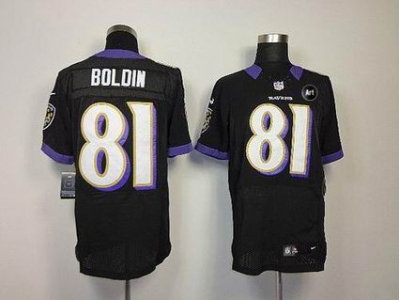 NEW Baltimore Ravens #81 Anquan Boldin black jerseys(Elite Art Patch) NEW Baltimore Ravens #81 Anquan Boldin black jerseys(Elite Art Patch)