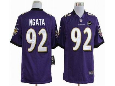 NEW Baltimore Ravens #92 Haloti Ngata purple jerseys(Game Art Patch) NEW Baltimore Ravens #92 Haloti Ngata purple jerseys(Game Art Patch)