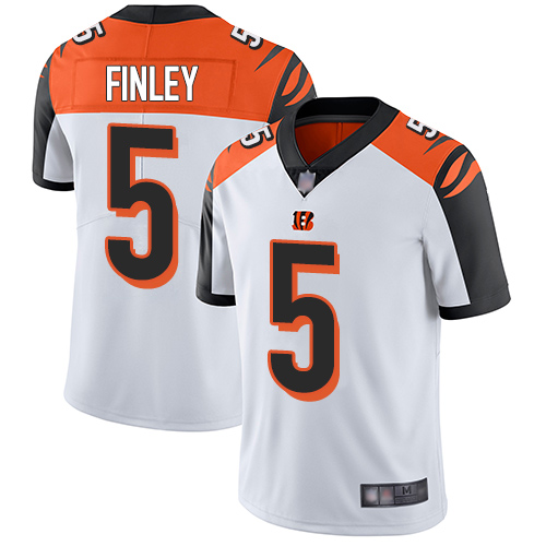 Bengals #5 Ryan Finley White Men's Stitched Football Vapor Untouchable Limited Jersey Bengals #5 Ryan Finley White Men's Stitched Football Vapor Untouchable Limited Jersey