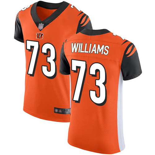 Bengals #73 Jonah Williams Orange Alternate Men's Stitched Football Vapor Untouchable Elite Jersey Bengals #73 Jonah Williams Orange Alternate Men's Stitched Football Vapor Untouchable Elite Jersey