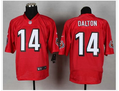 New Cincinnati Bengals #14 Andy Dalton Red NFL Elite QB Practice Jersey New Cincinnati Bengals #14 Andy Dalton Red NFL Elite QB Practice Jersey