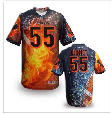 Cincinnati Bengals #55 Vontaze Burfict Stitched NFL Elite Fanatical Version Jersey (12) Cincinnati Bengals #55 Vontaze Burfict Stitched NFL Elite Fanatical Version Jersey (12)