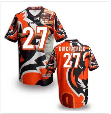Cincinnati Bengals 27# Dre Kirkpatrick Stitched NFL Elite Fanatical Version Jersey (5) Cincinnati Bengals 27# Dre Kirkpatrick Stitched NFL Elite Fanatical Version Jersey (5)