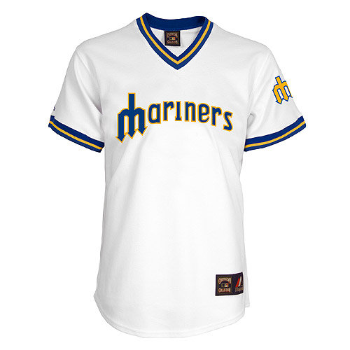 MLB Jerseys Seattle Mariners 51 Ichiro White throwback