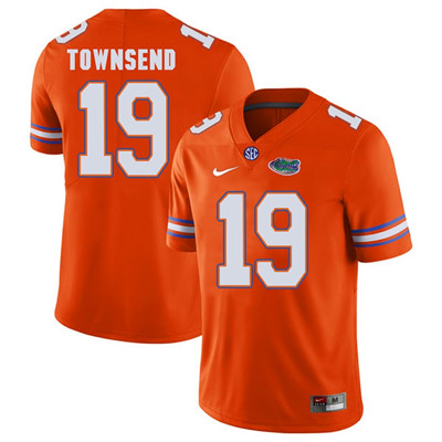 Florida Gators Orange Johnny Townsend Football Player Performance Jersey Florida Gators Orange Johnny Townsend Football Player Performance Jersey