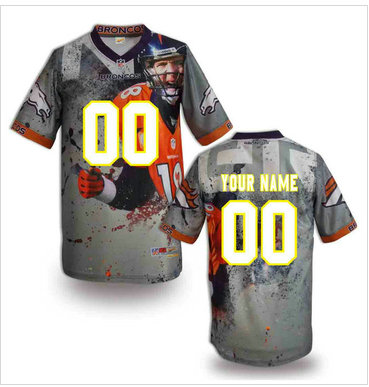 New Denver Broncos Customized Jersey-02 New Denver Broncos Customized Jersey-02