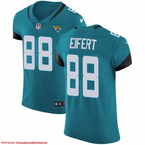 Nike Jaguars #88 Tyler Eifert Teal Green Alternate Men's Stitched NFL New Elite Jersey Nike Jaguars #88 Tyler Eifert Teal Green Alternate Men's Stitched NFL New Elite Jersey