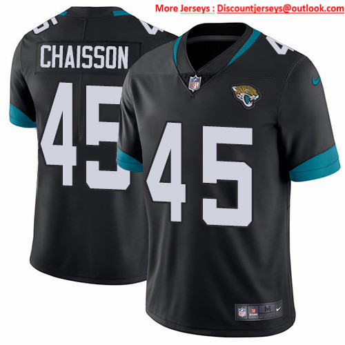 Nike Jaguars #45 K'Lavon Chaisson Black Team Color Men's Stitched NFL Vapor Untouchable Limited Jersey