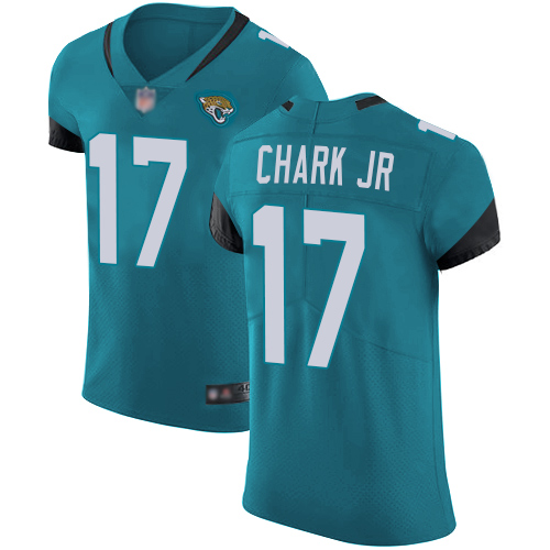 Jaguars #17 DJ Chark Jr Teal Green Alternate Men's Stitched Football Vapor Untouchable Elite Jersey Jaguars #17 DJ Chark Jr Teal Green Alternate Men's Stitched Football Vapor Untouchable Elite Jersey