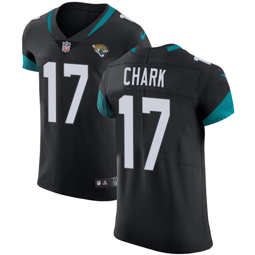 Nike Jaguars #17 DJ Chark Black Team Color Men's Stitched NFL Vapor Untouchable Elite Jersey Nike Jaguars #17 DJ Chark Black Team Color Men's Stitched NFL Vapor Untouchable Elite Jersey