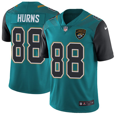 Nike Jaguars #88 Allen Hurns Teal Green Team Color Men's Stitched NFL Vapor Untouchable Limited Jersey Nike Jaguars #88 Allen Hurns Teal Green Team Color Men's Stitched NFL Vapor Untouchable Limited Jersey