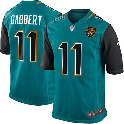 NFL NEW Jacksonville Jaguars 11 Blaine Gabbert Green Alternate Jerseys(Game)