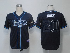 Tampa Bay Rays 20 Joyce Dark Blue