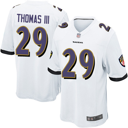 Ravens #29 Earl Thomas III White Youth Stitched Football New Elite Jersey Ravens #29 Earl Thomas III White Youth Stitched Football New Elite Jersey